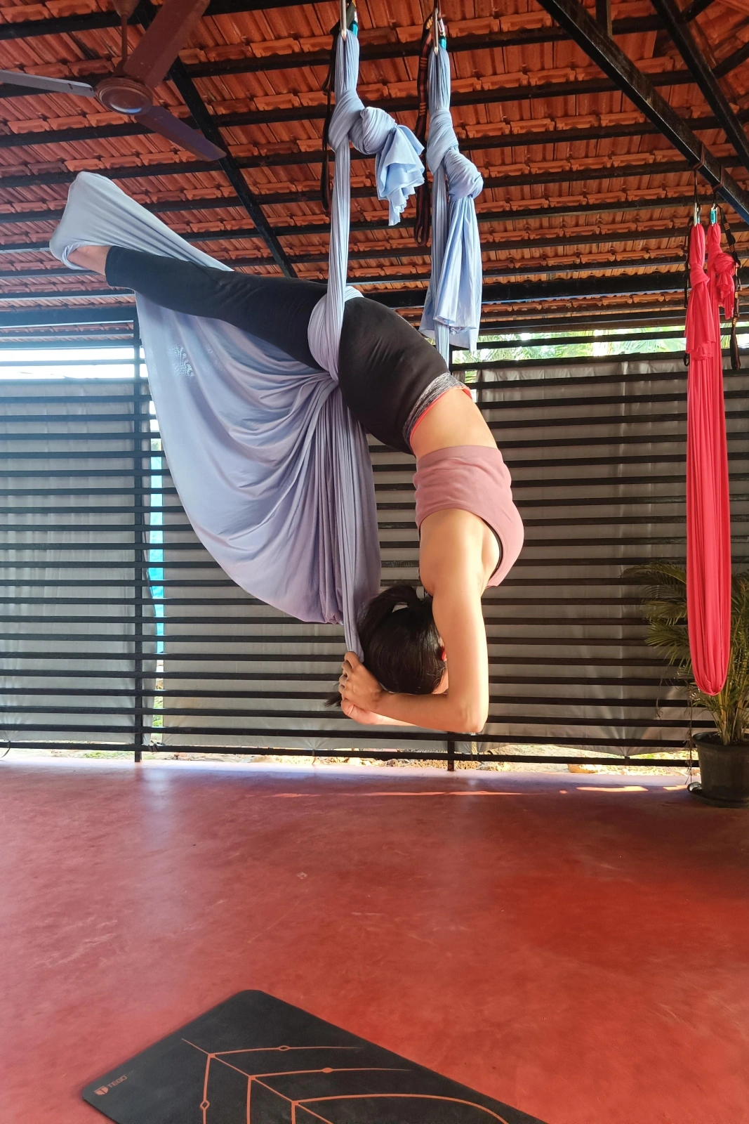 AERIAL YOGA TTC IN GOA » OM Studio Agonda