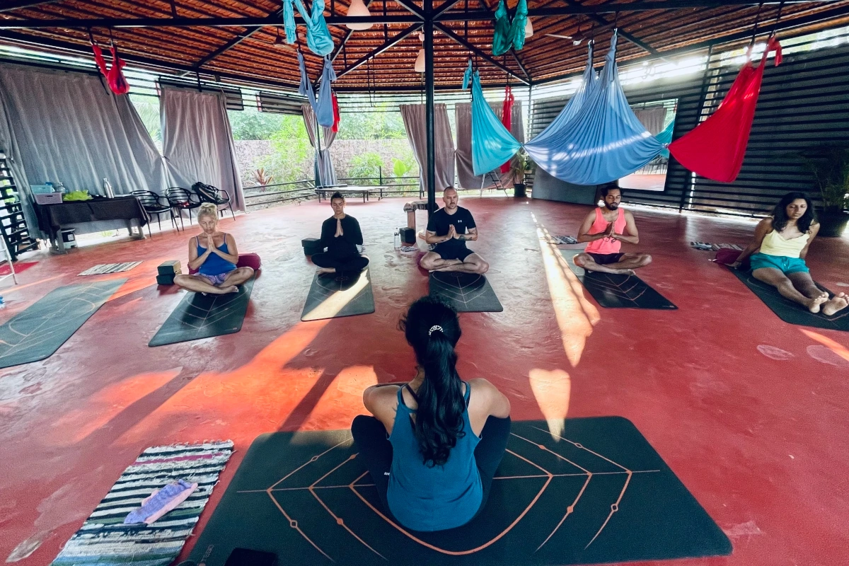 An Introduction to Aerial Yoga - Goa Yogashala Goa India