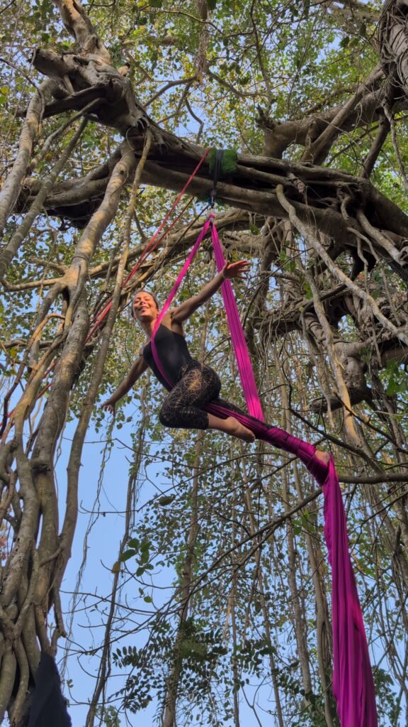 aerial teacher traning course goa